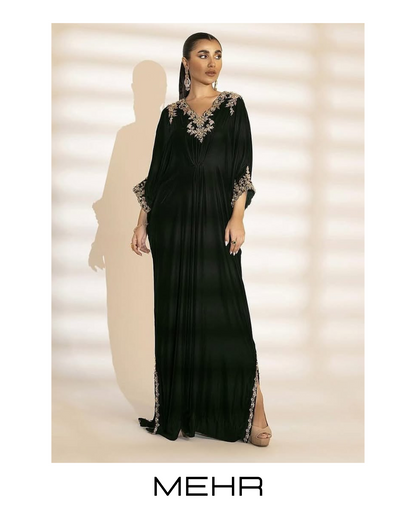 Elegant Black Kaftan