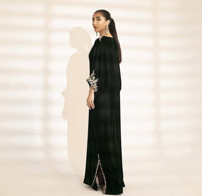 Elegant Black Kaftan