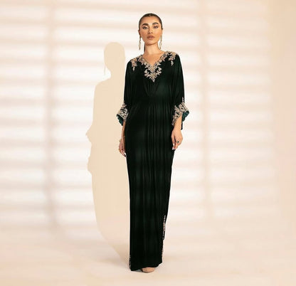 Elegant Black Kaftan
